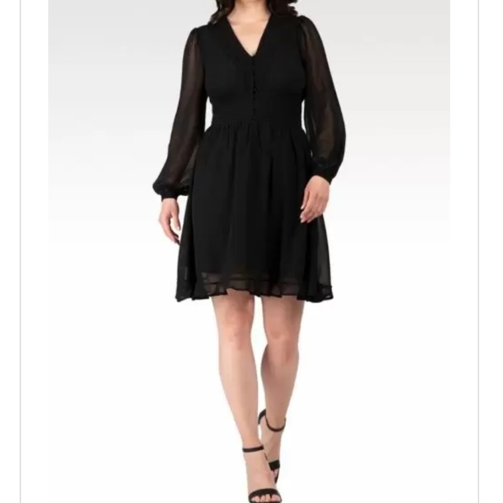Standards & Practices Adelsia little black dress. XL
